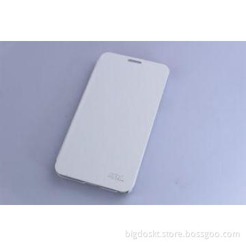 White PU  Samsung leather case for Sumsung I 9200